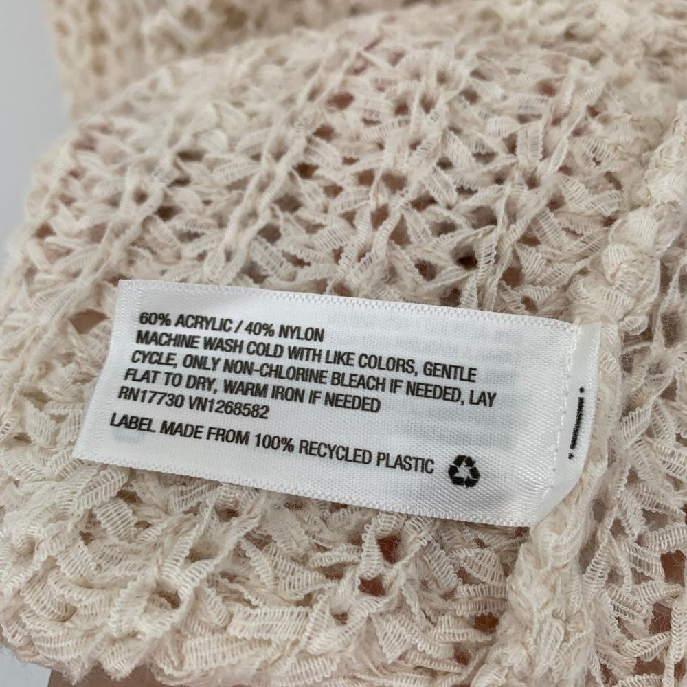 A New Day NWT Women's Cream V-Neck Knit Pullover Sweater Size Extra Small - Picture 6 of 6